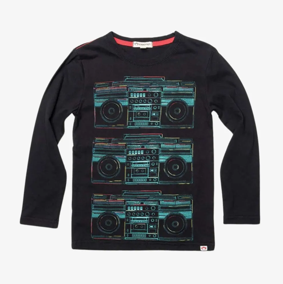 Boombox Graphic Tee